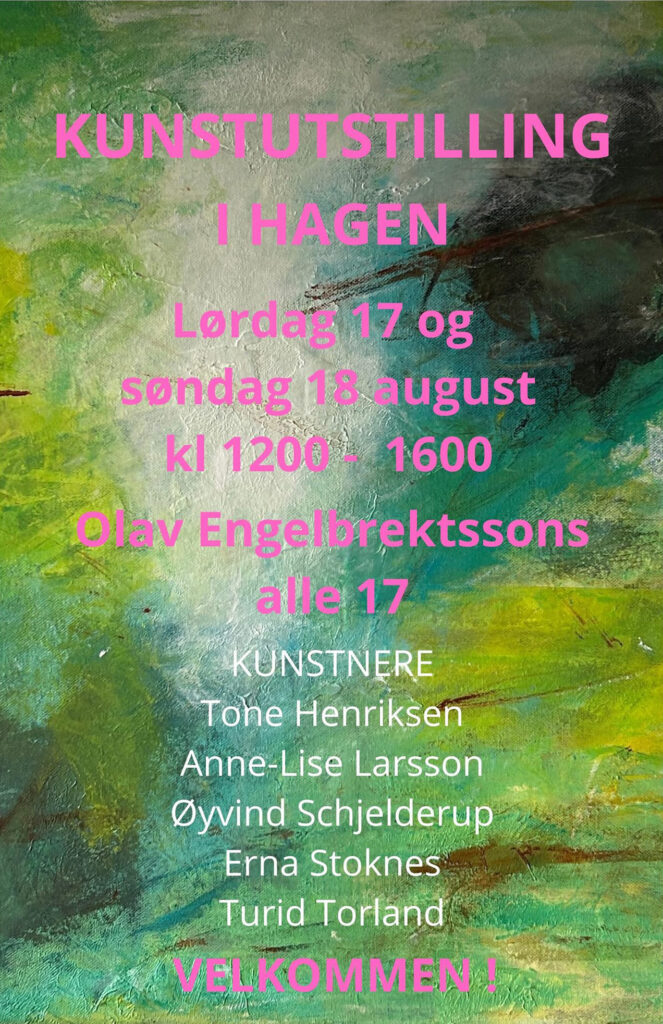 Kunst i hagen – Øyvind Schjelderup